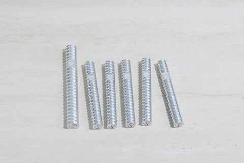 סט בתי מזוזה עיגול מחורץ בסגנון Grooved