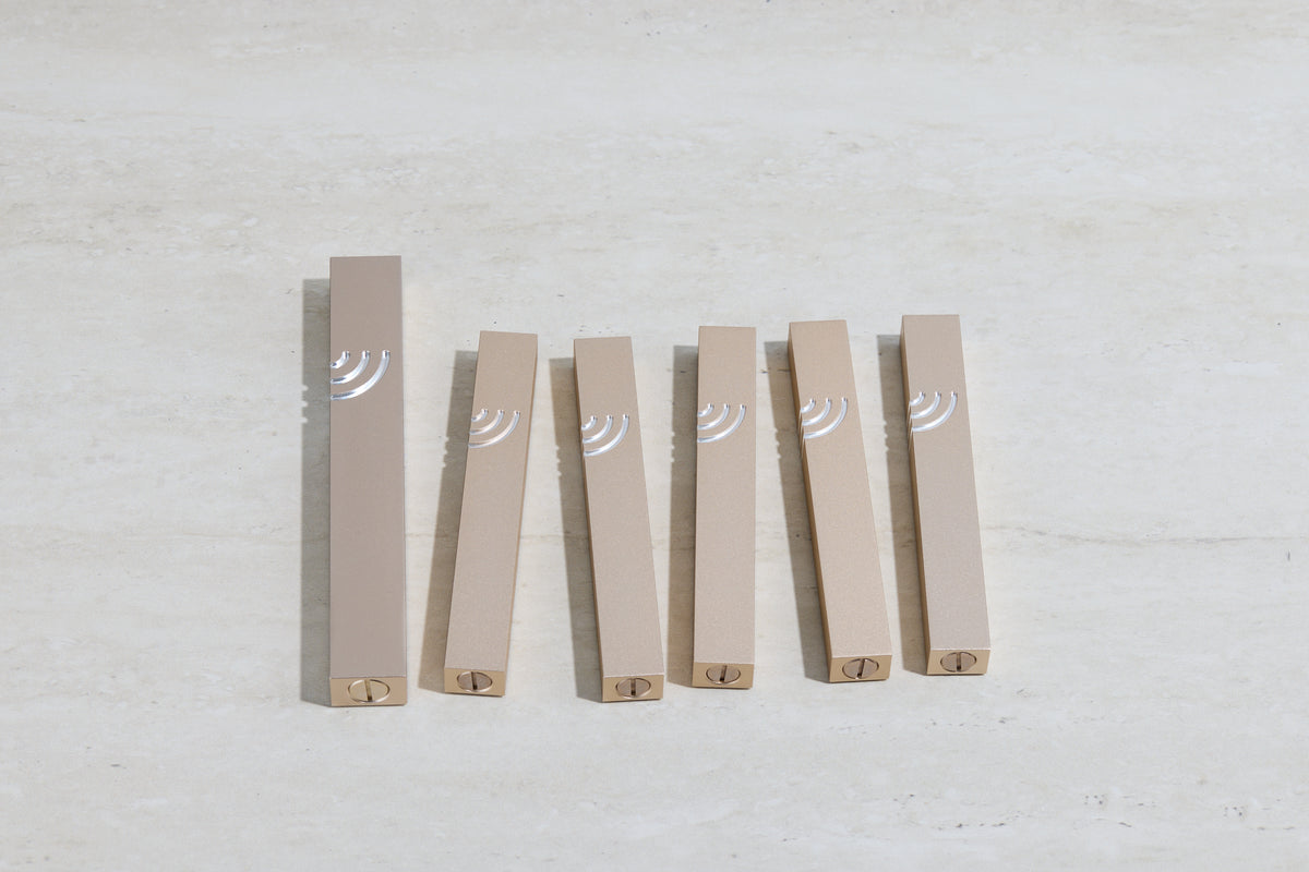 סט בתי מזוזה Curved Shin
