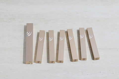 סט בתי מזוזה Curved Shin