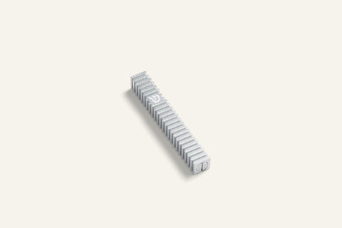 בית מזוזה ריבוע מחורץ בסגנון Grooved