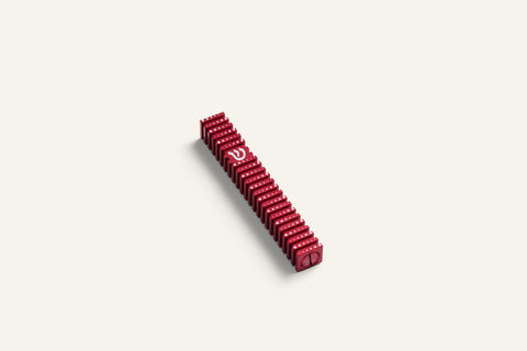 בית מזוזה ריבוע מחורץ בסגנון Grooved