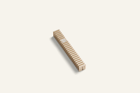 בית מזוזה ריבוע מחורץ בסגנון Grooved
