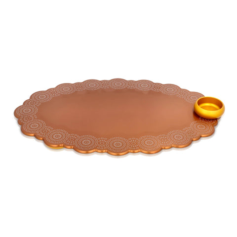 מגש חלה ומלח לשבת וחג