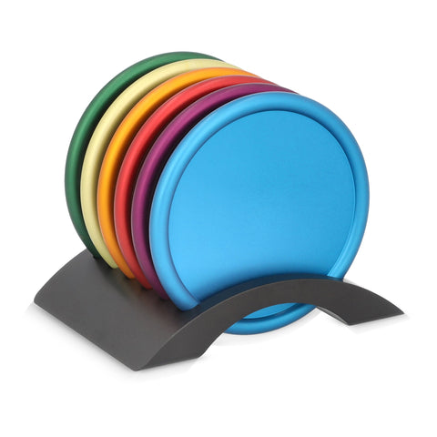 סט תחתיות עגולות לכוסות