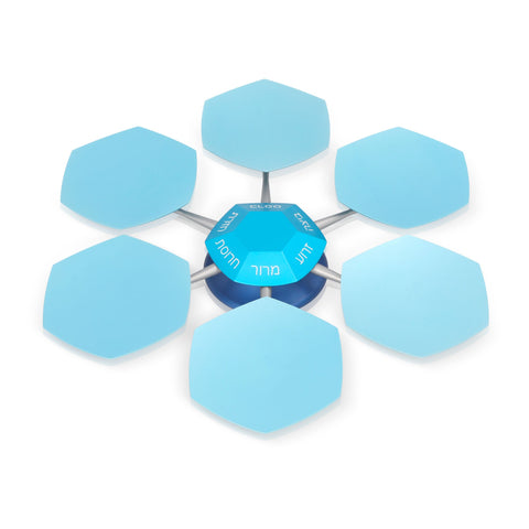 צלחת סדר פסח בסגנון Bloom